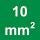 Nominālais šķērsgriezums 10 mm²