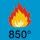 ugunsizturīgs 850 °C